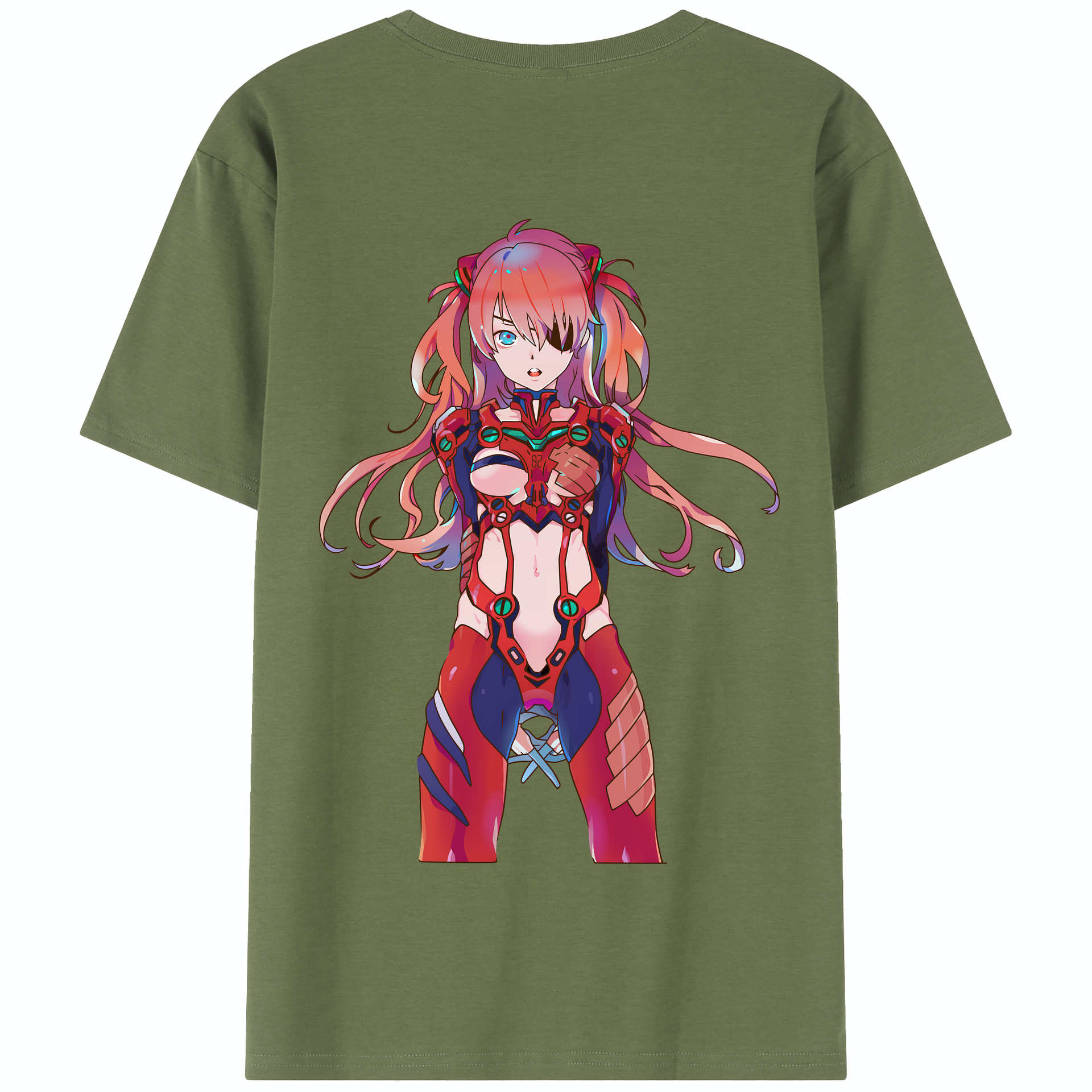 （画像用） EVA 新世紀エヴァンゲリオン 綿100％半袖Tシャツ（背面プリント）